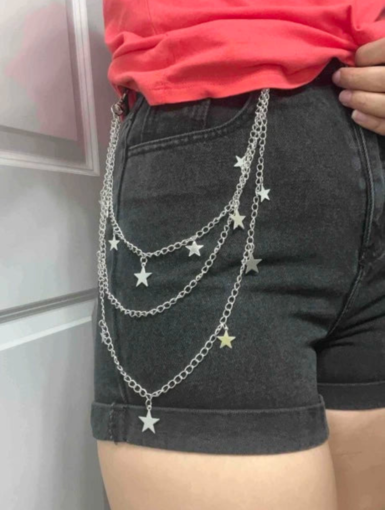 Star Astrology Wallet Chain