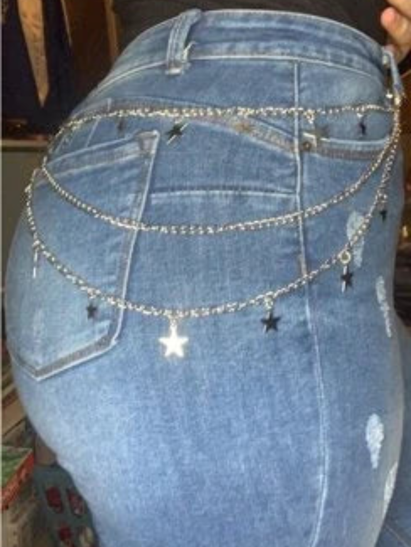 Star Astrology Wallet Chain