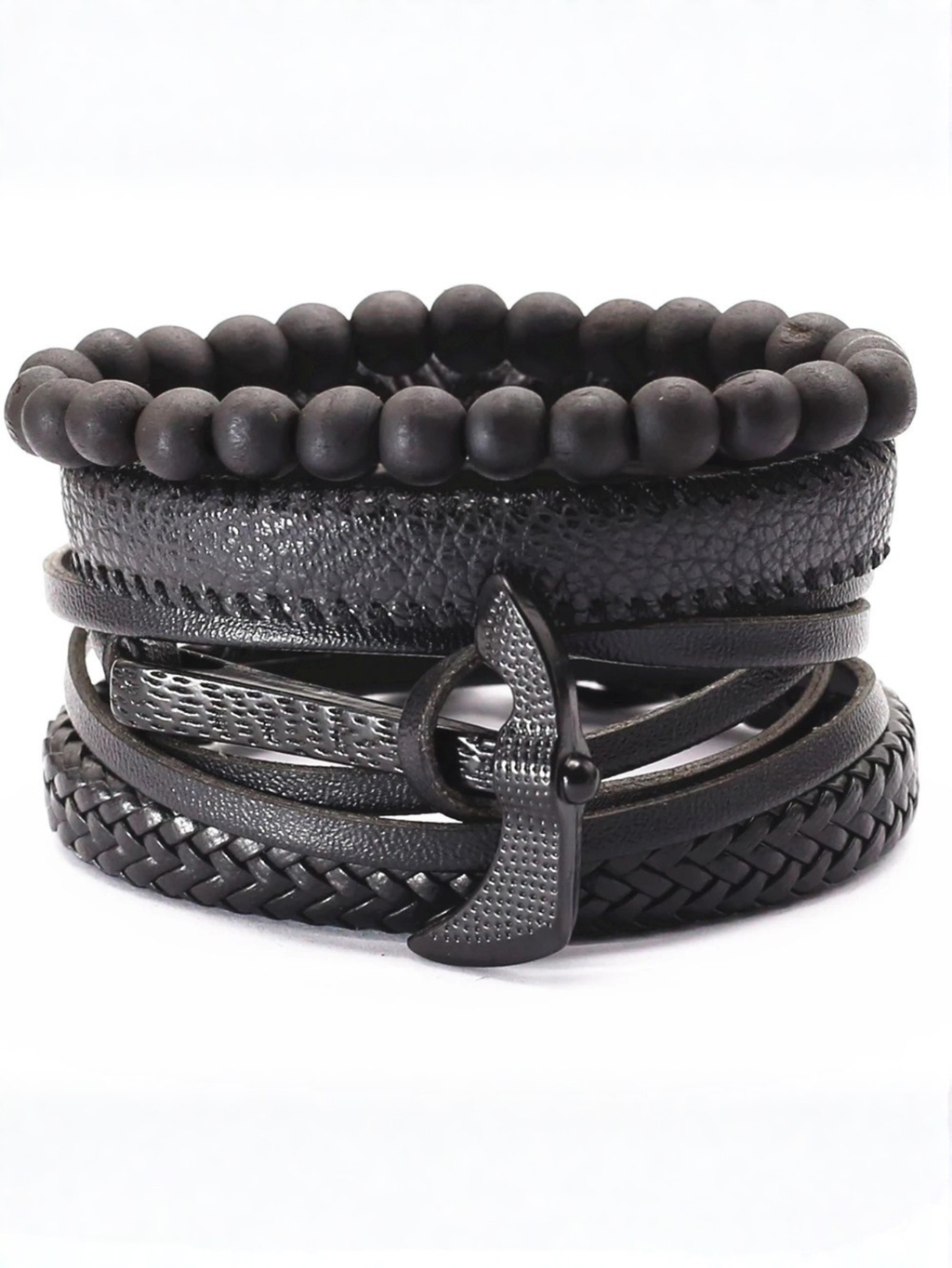 Black Axe Bracelet 4pc Set