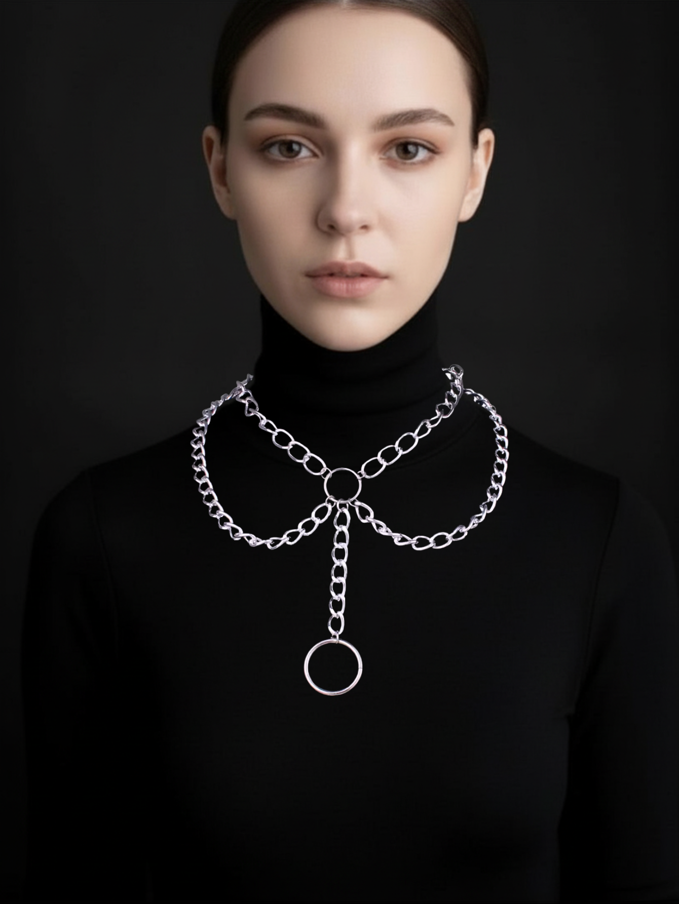 O Ring Chain Necklace