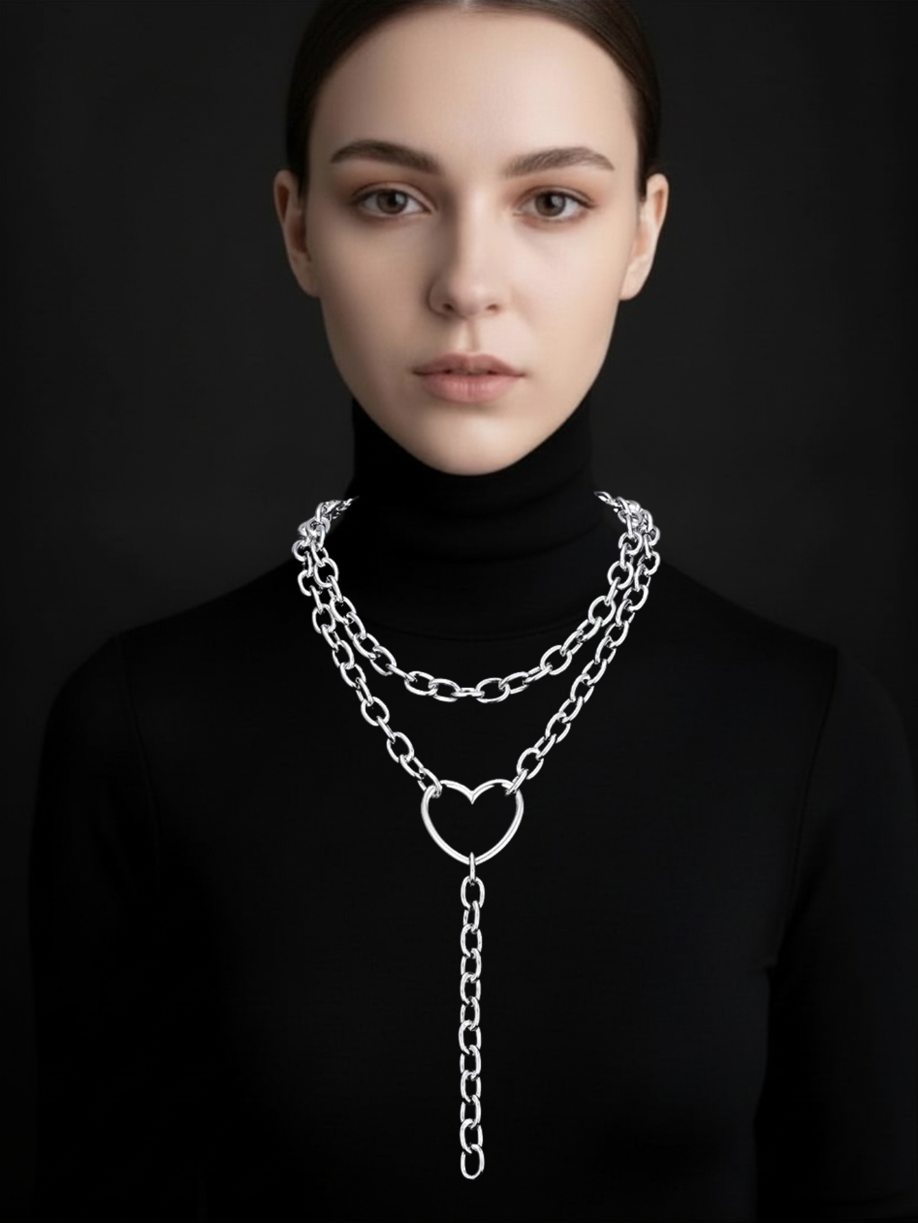 O Ring Chain Necklace