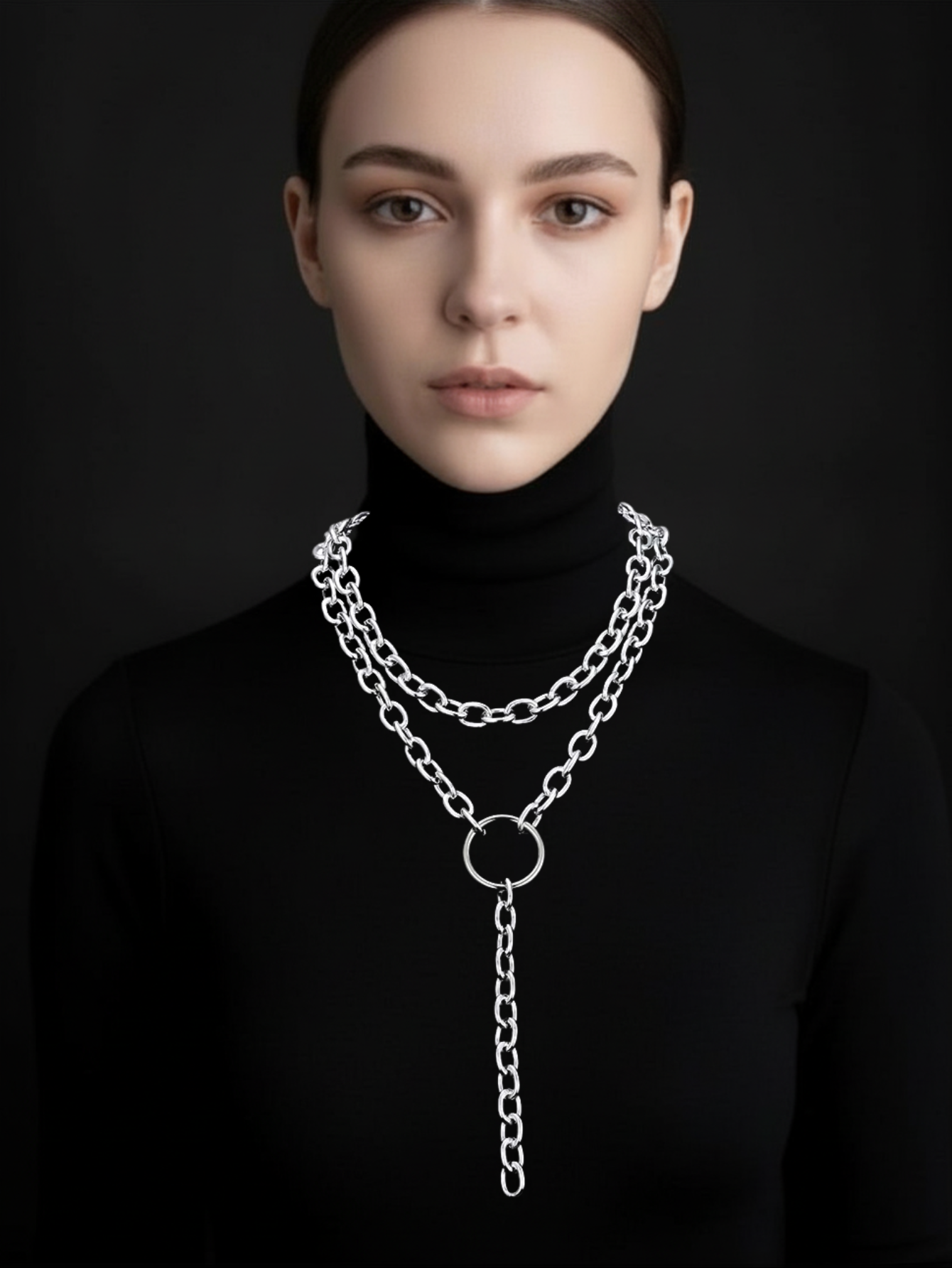 O Ring Chain Necklace