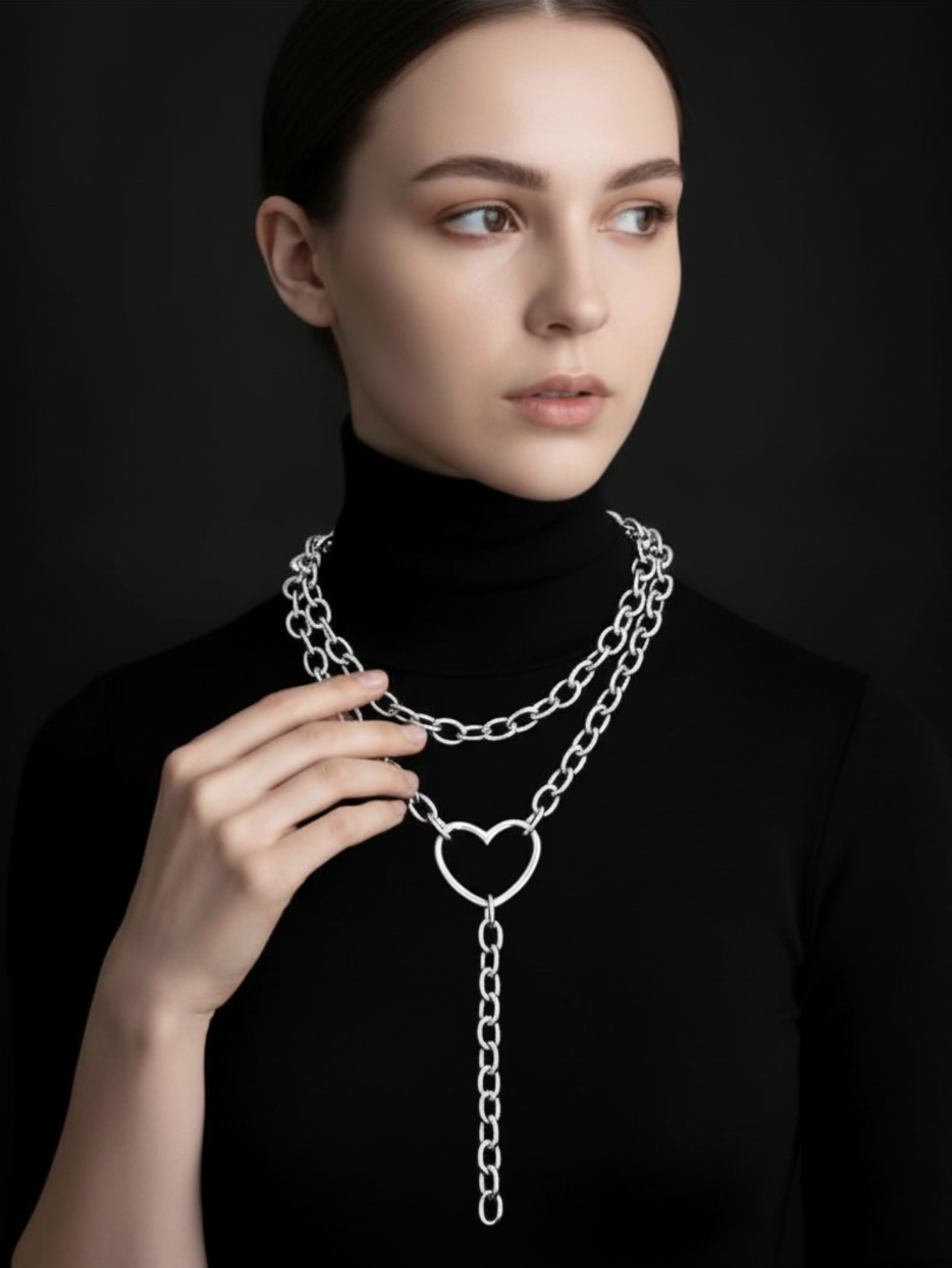 O Ring Chain Necklace
