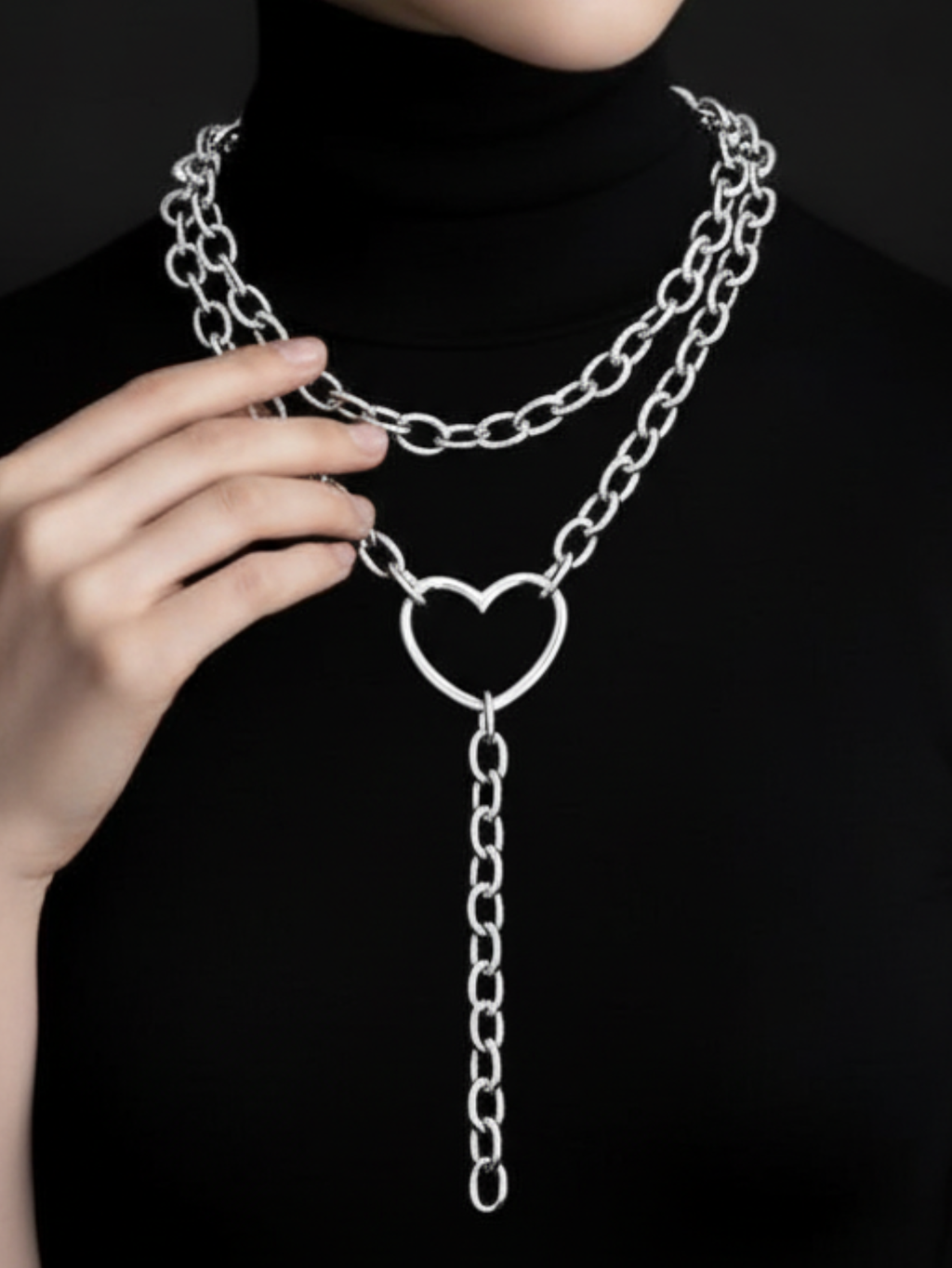 O Ring Chain Necklace