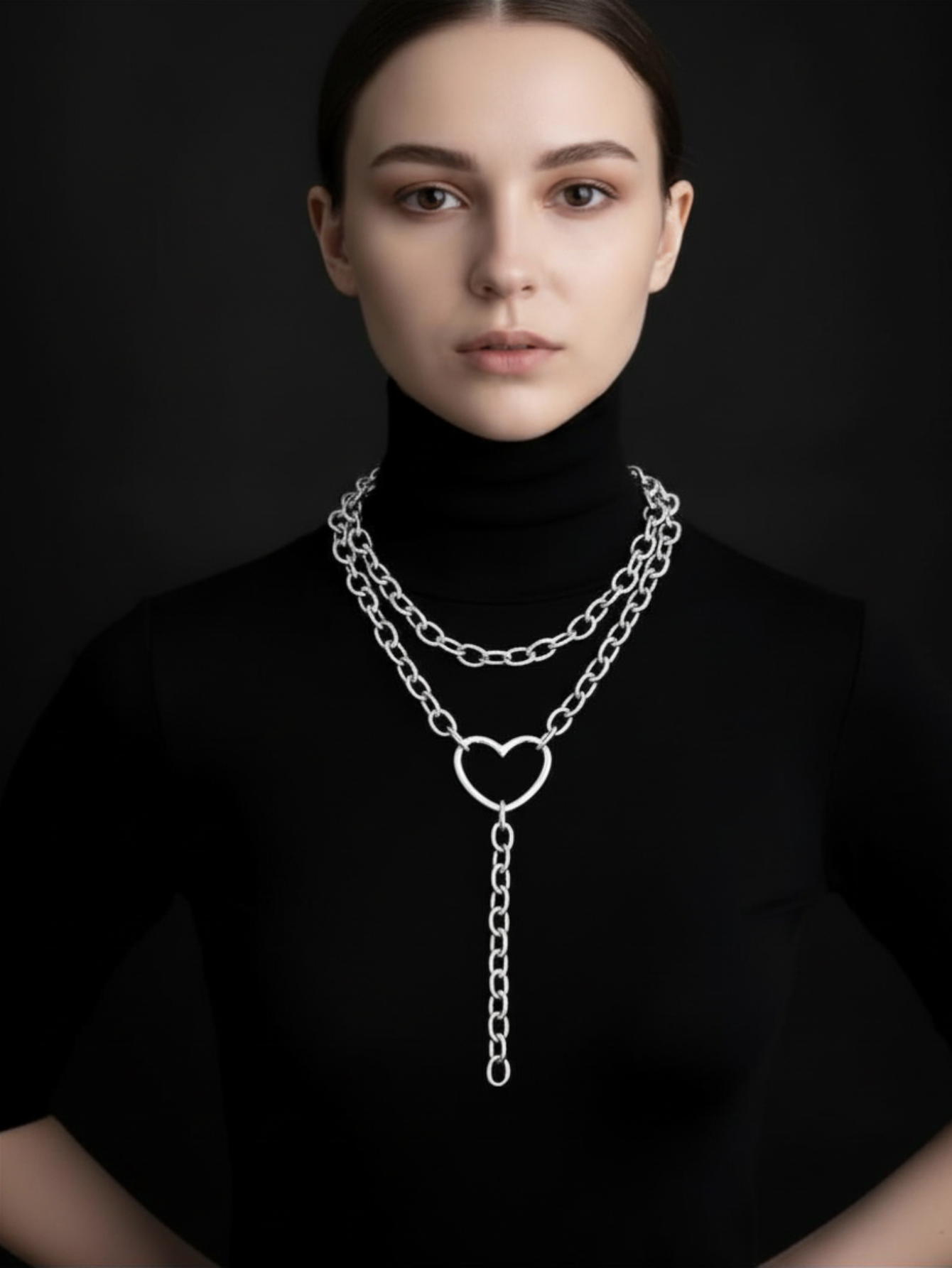 O Ring Chain Necklace