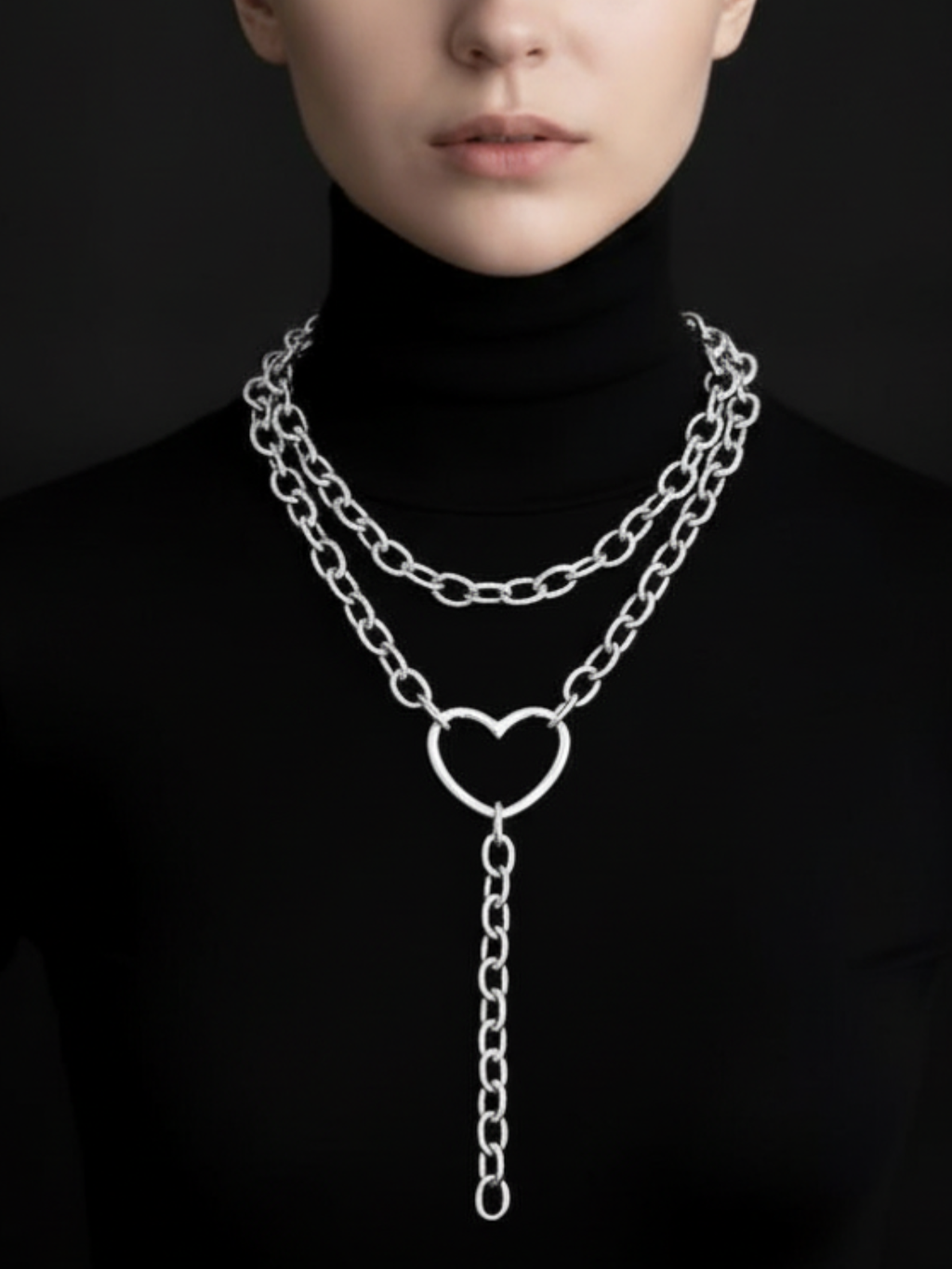 O Ring Chain Necklace