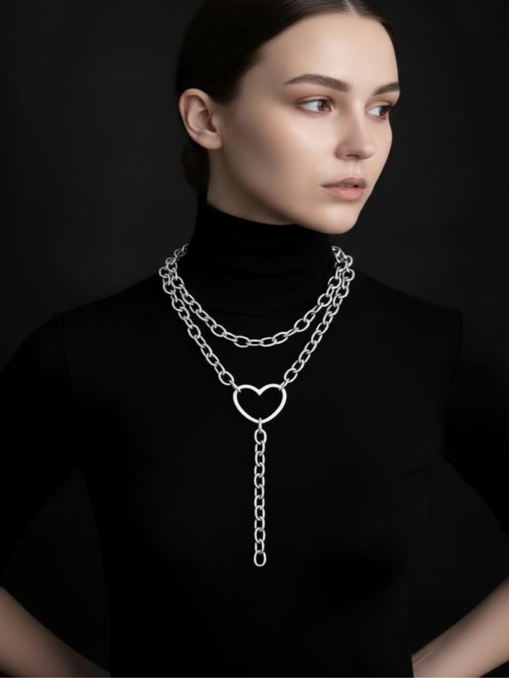 O Ring Chain Necklace