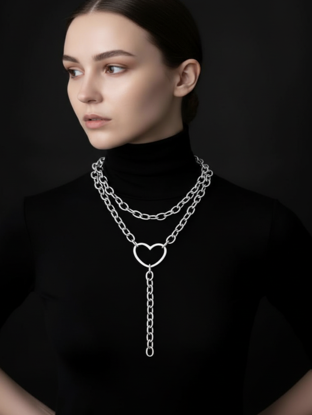 O Ring Chain Necklace