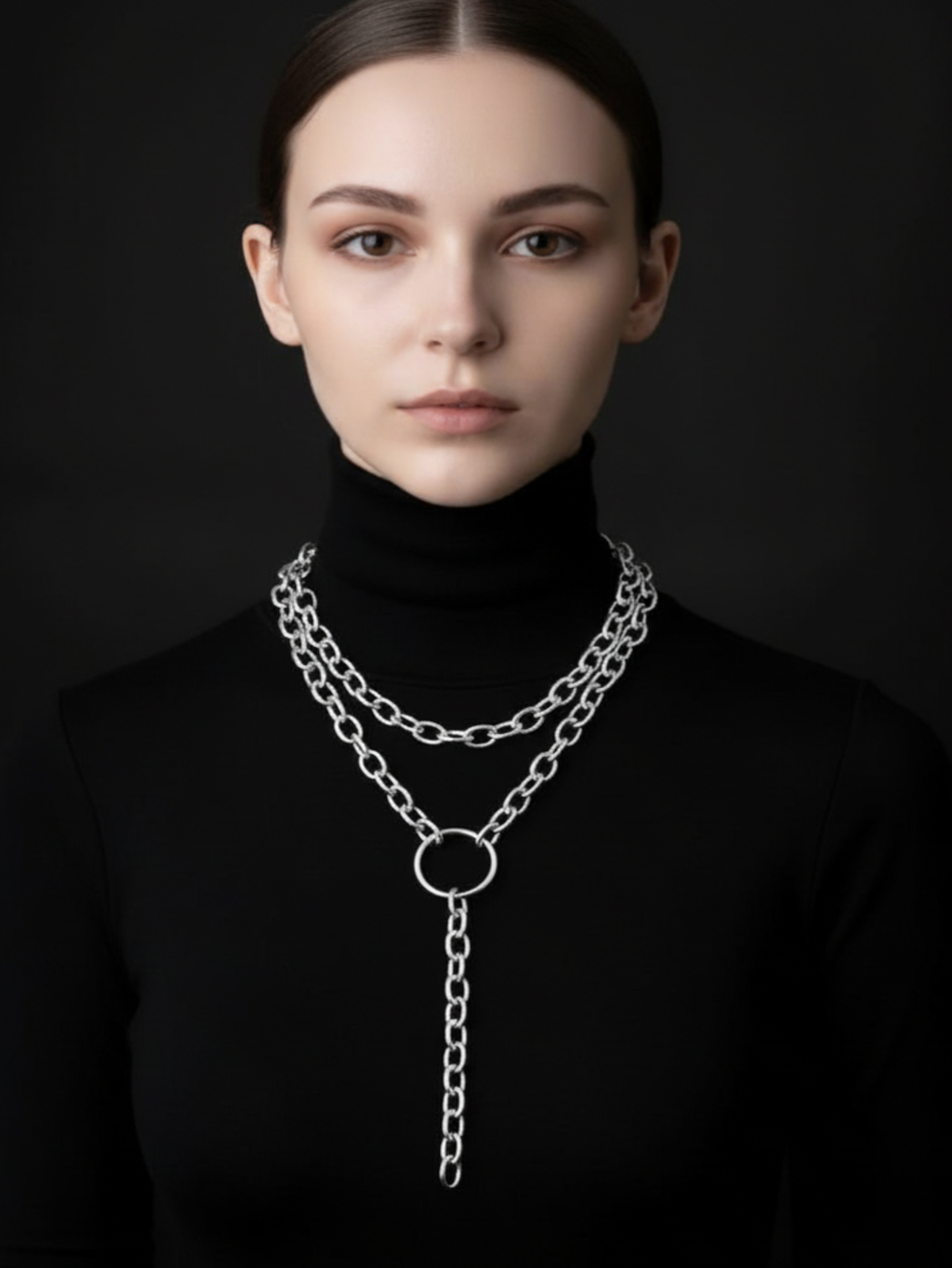 O Ring Chain Necklace