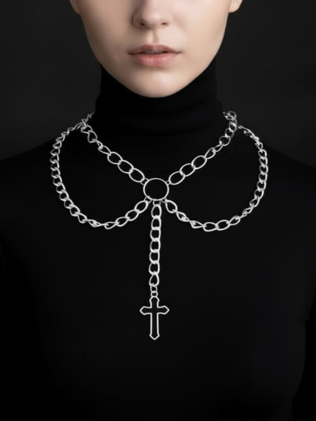 Cross Chain Necklace