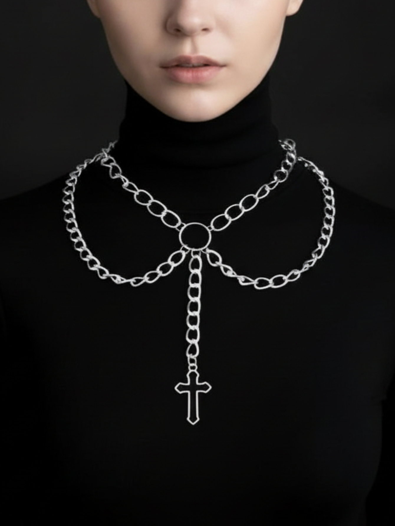 Cross Chain Necklace