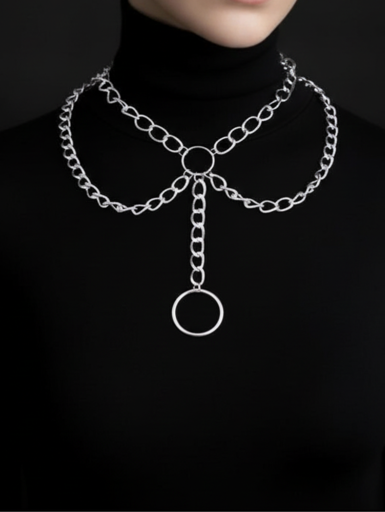 O Ring Chain Necklace