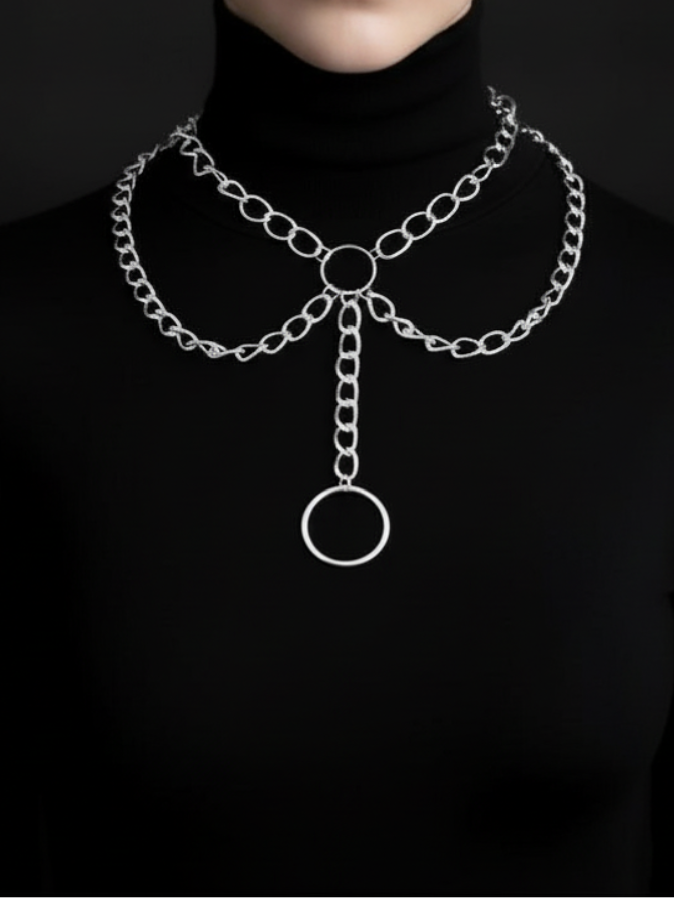 O Ring Chain Necklace