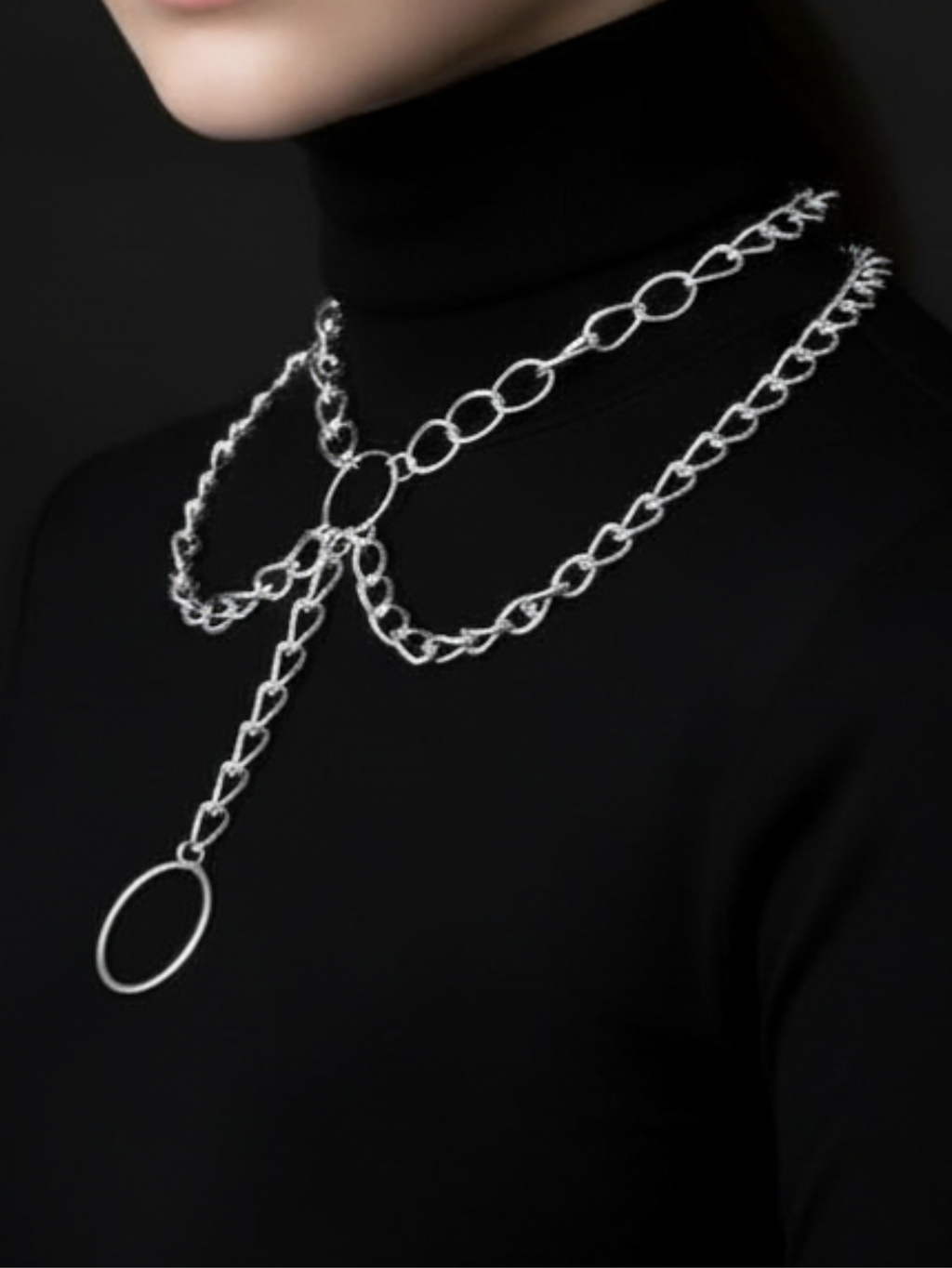 O Ring Chain Necklace