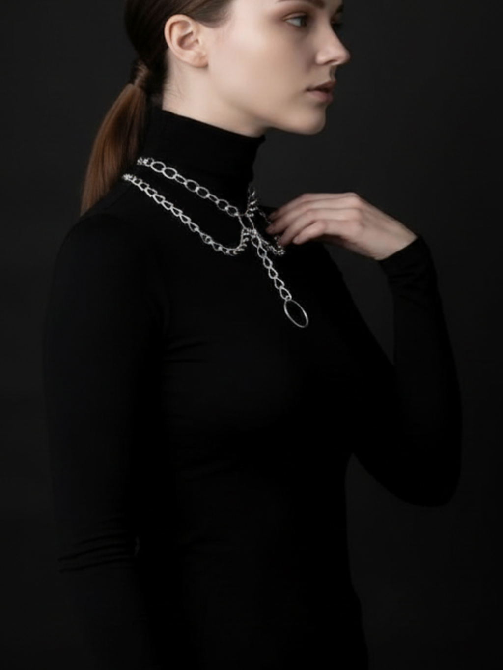 O Ring Chain Necklace