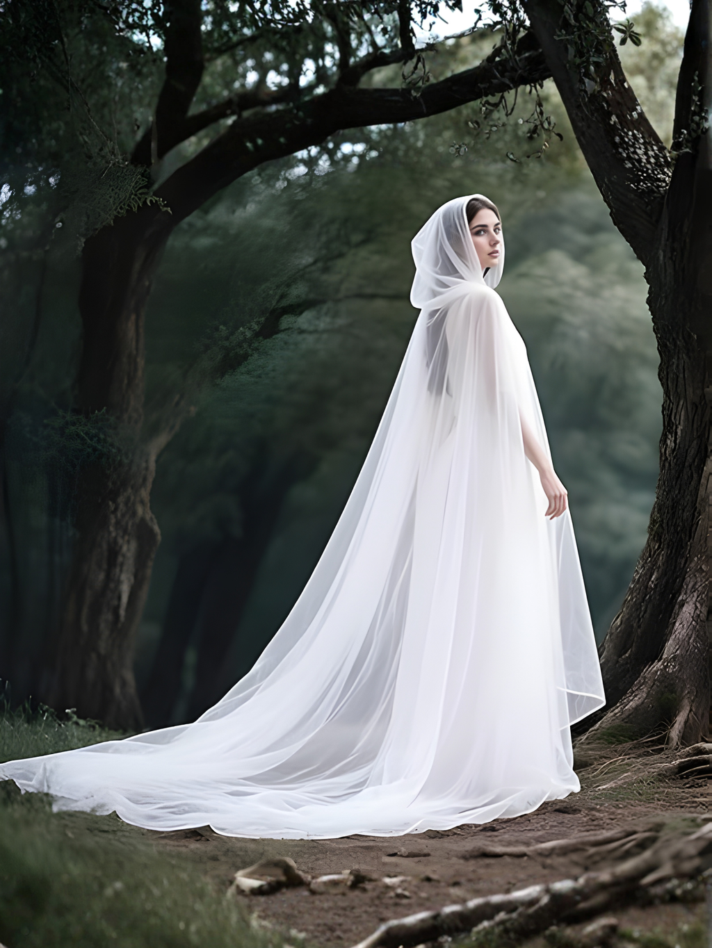 Sheer Cape Costume