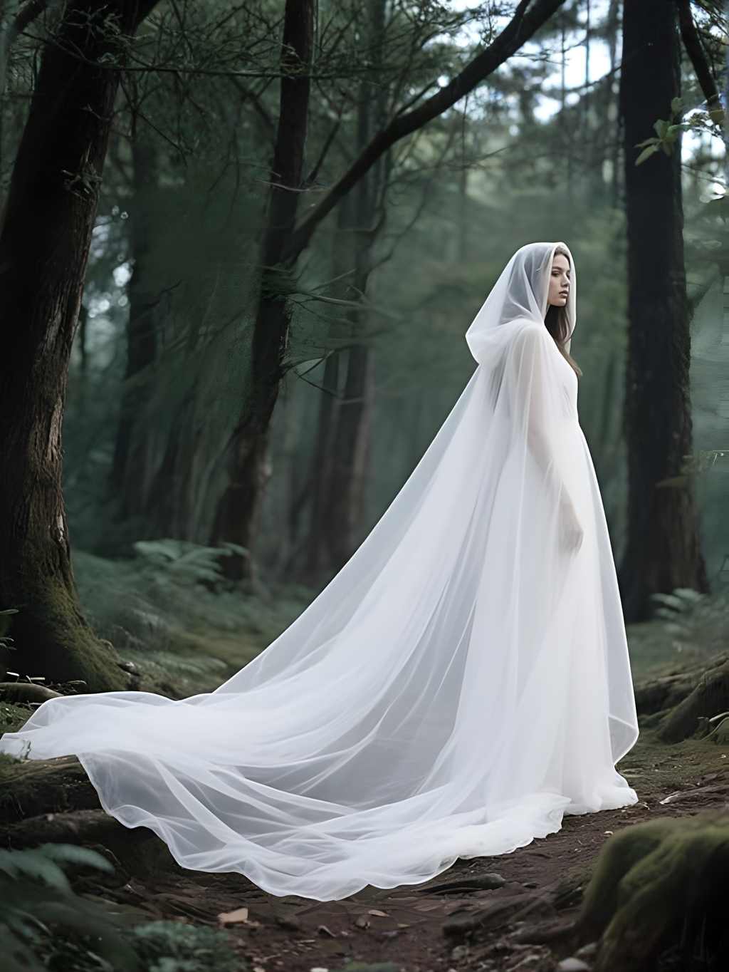 Sheer Cape Costume