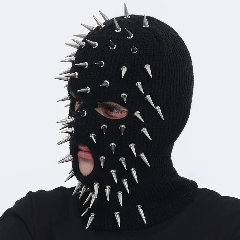 Spiked Beanie Mask Hat