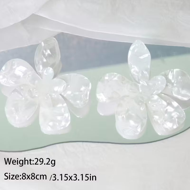 Flower Ceramic Earrings
