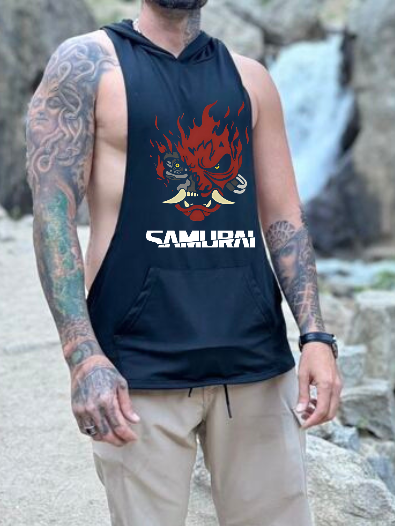 Johnny Silverhand Cyberpunk 2077 Tank Hoodie