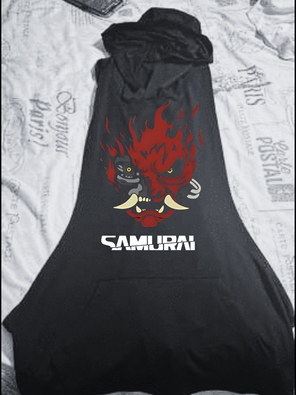 Johnny Silverhand Cyberpunk 2077 Tank Hoodie
