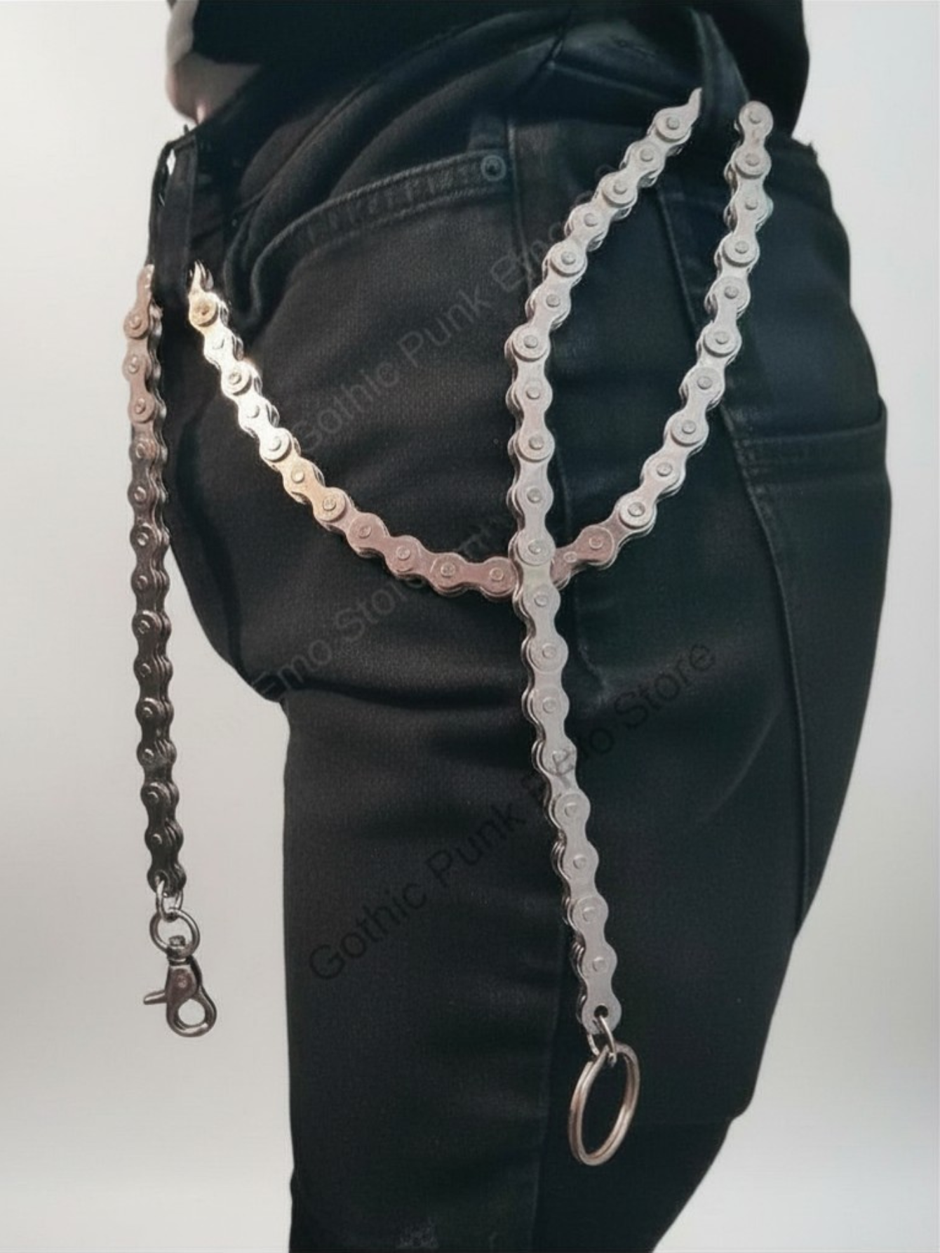 Heavy Metal Bike Wallet Chain