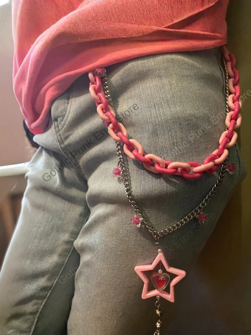 Kawaii Kandi Pants Chain