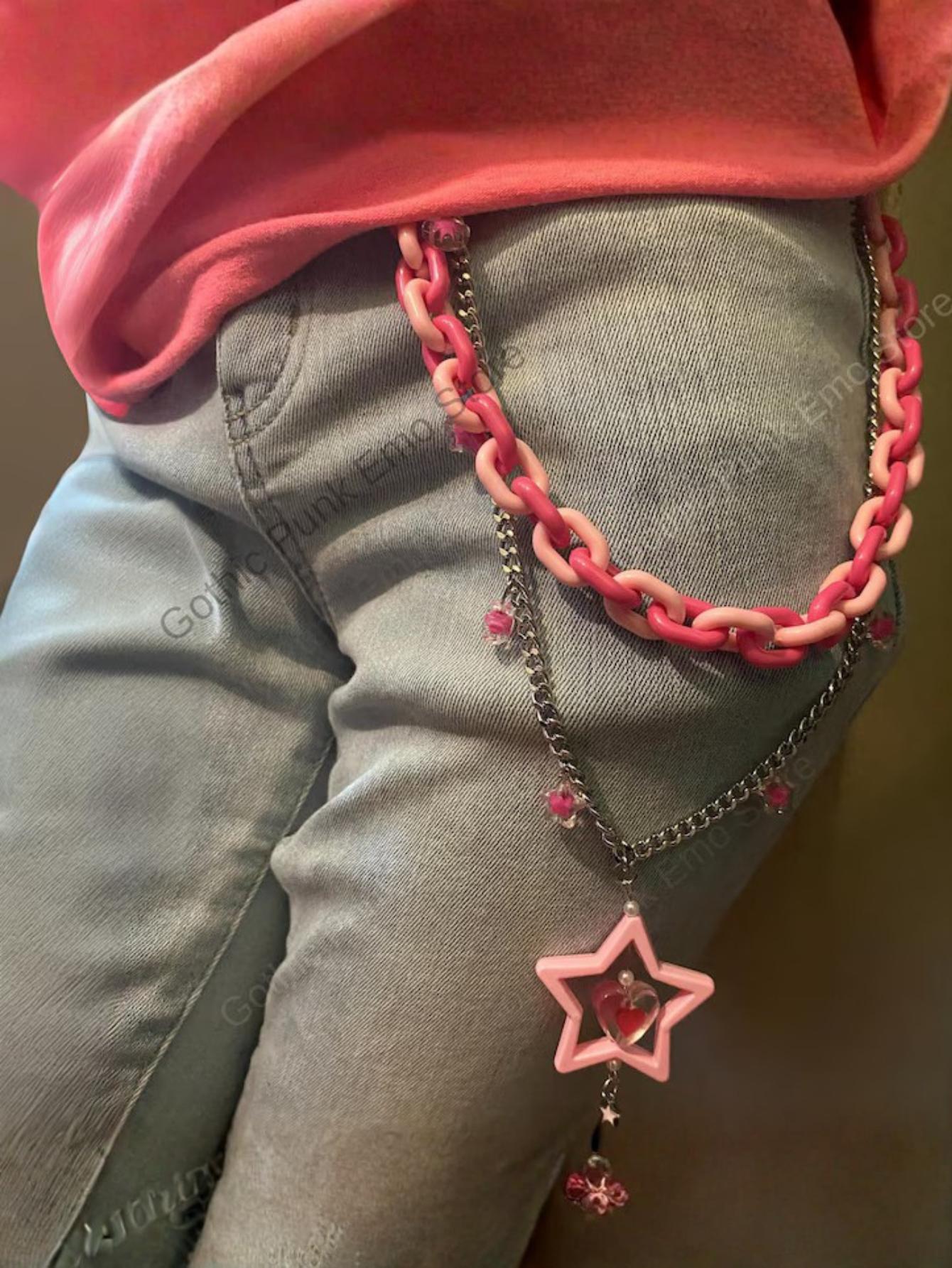 Kawaii Kandi Pants Chain