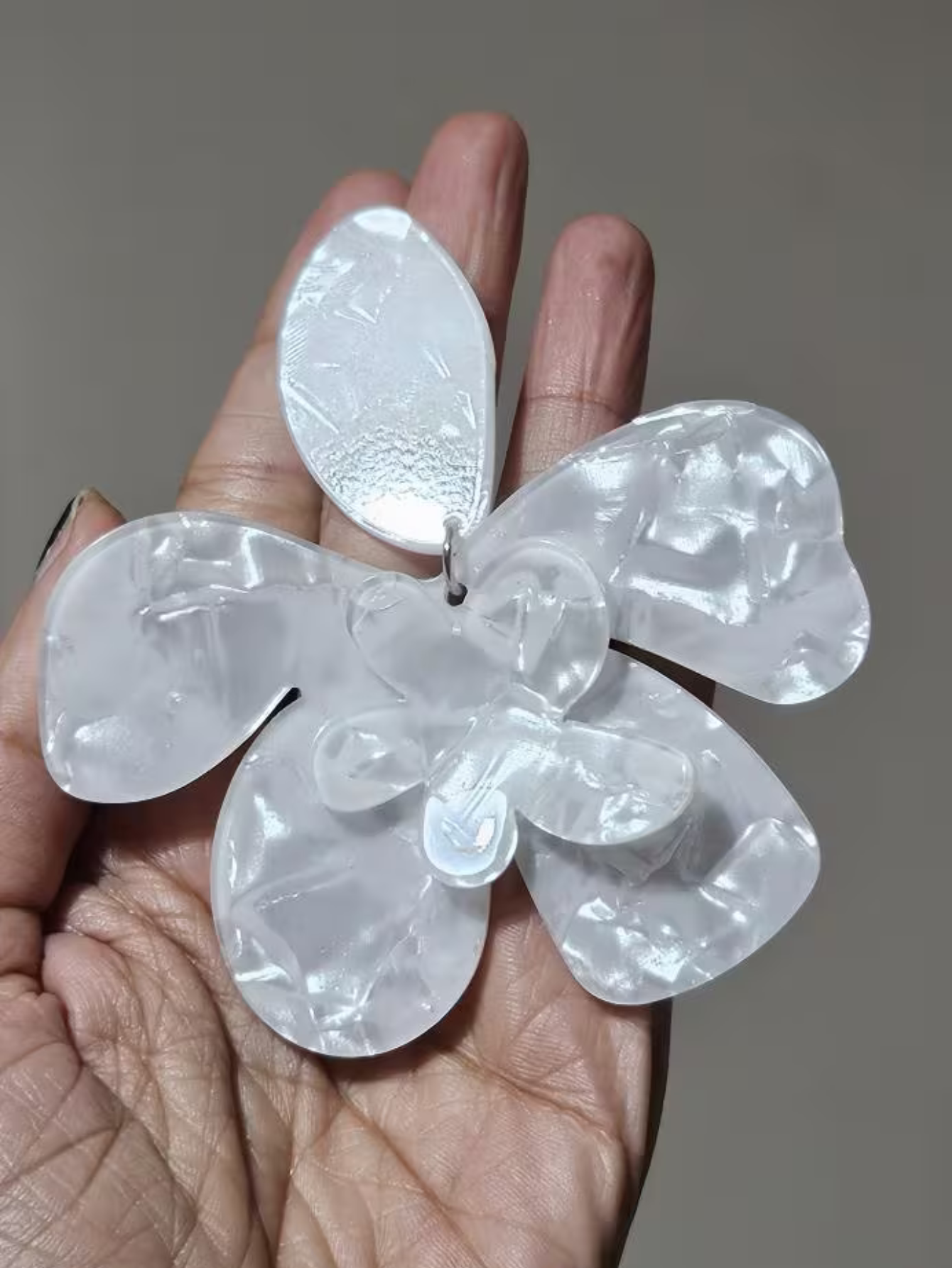 Flower Ceramic Earrings