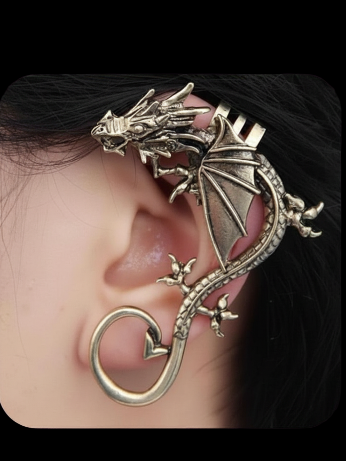 Dragon Ear Cuff No Pierce