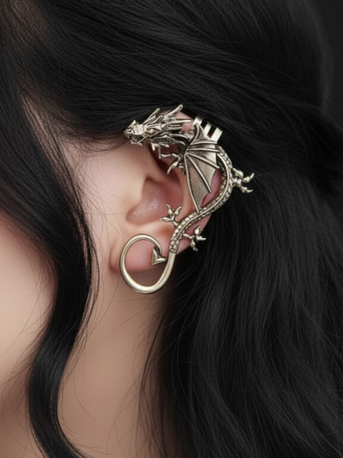 Dragon Ear Cuff No Pierce