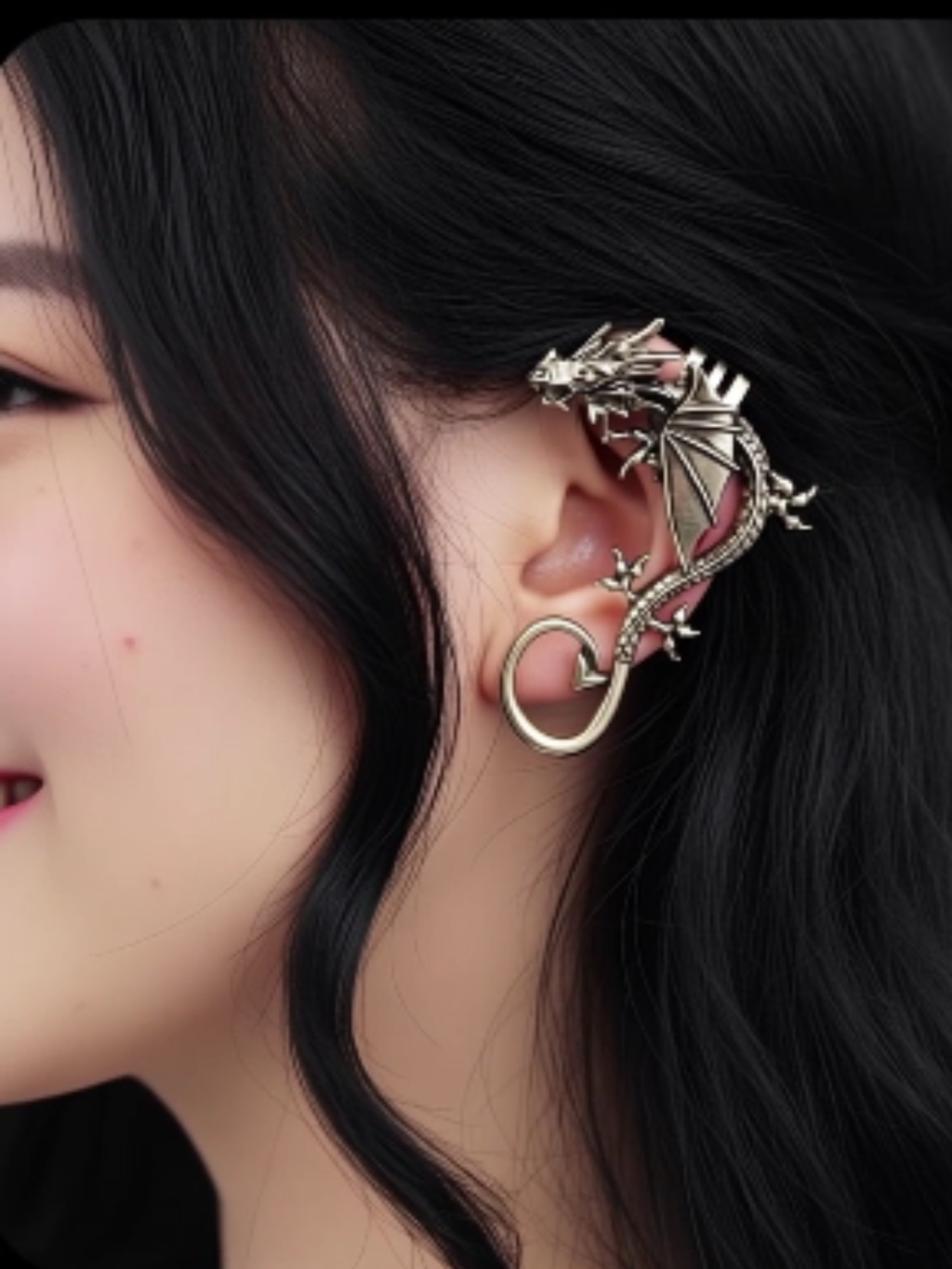 Dragon Ear Cuff No Pierce