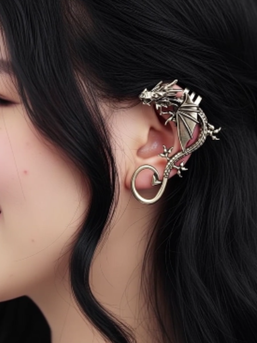 Dragon Ear Cuff No Pierce