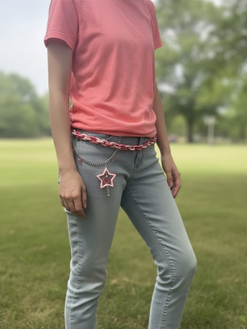 Kawaii Kandi Pants Chain