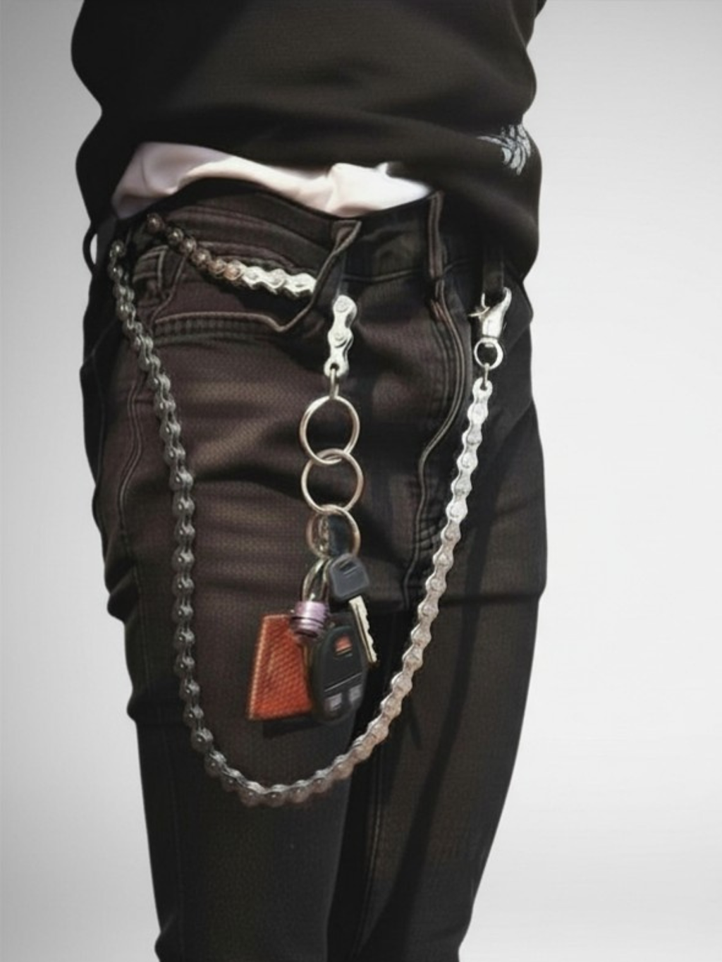 Heavy Metal Bike Wallet Chain
