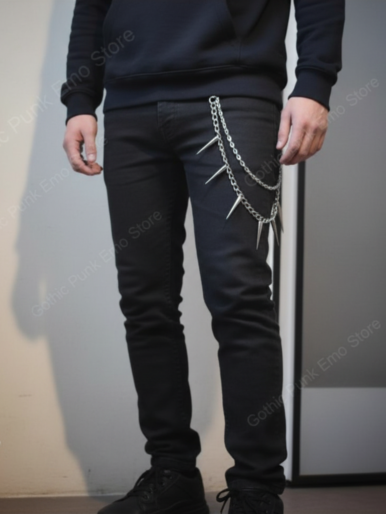 Spiked Punk Necklace
