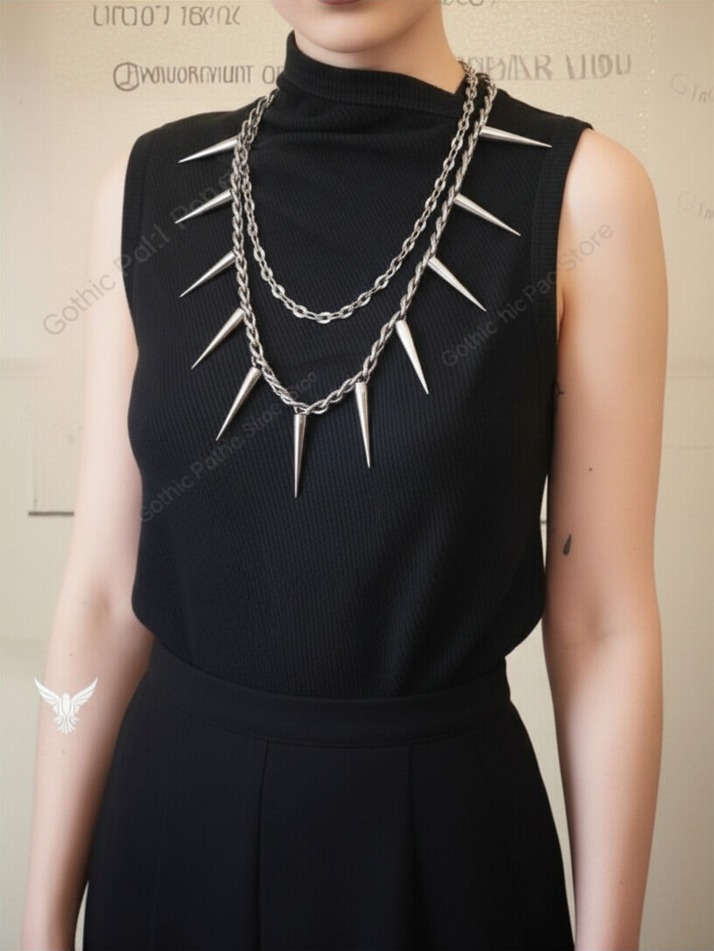 Spiked Punk Necklace