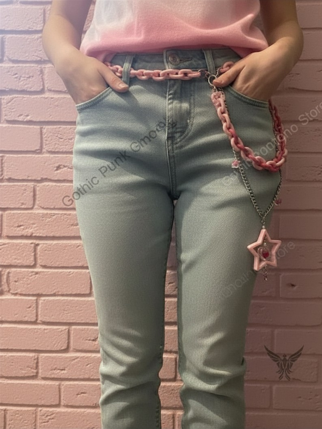 Kawaii Kandi Pants Chain