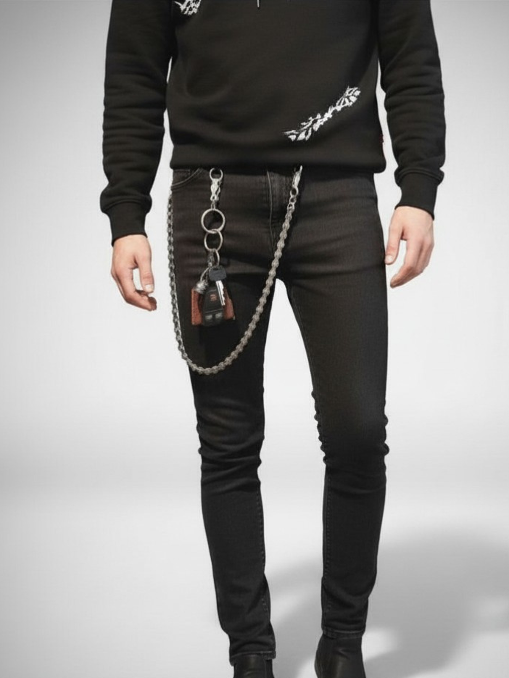 Heavy Metal Bike Wallet Chain