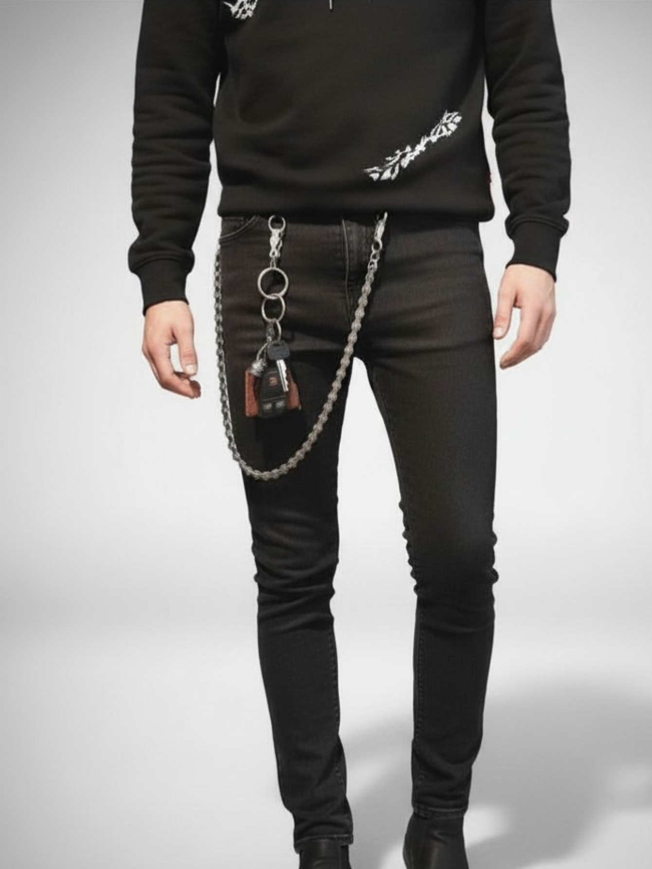 Heavy Metal Bike Wallet Chain
