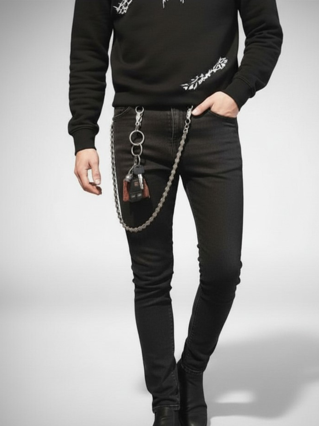 Heavy Metal Bike Wallet Chain