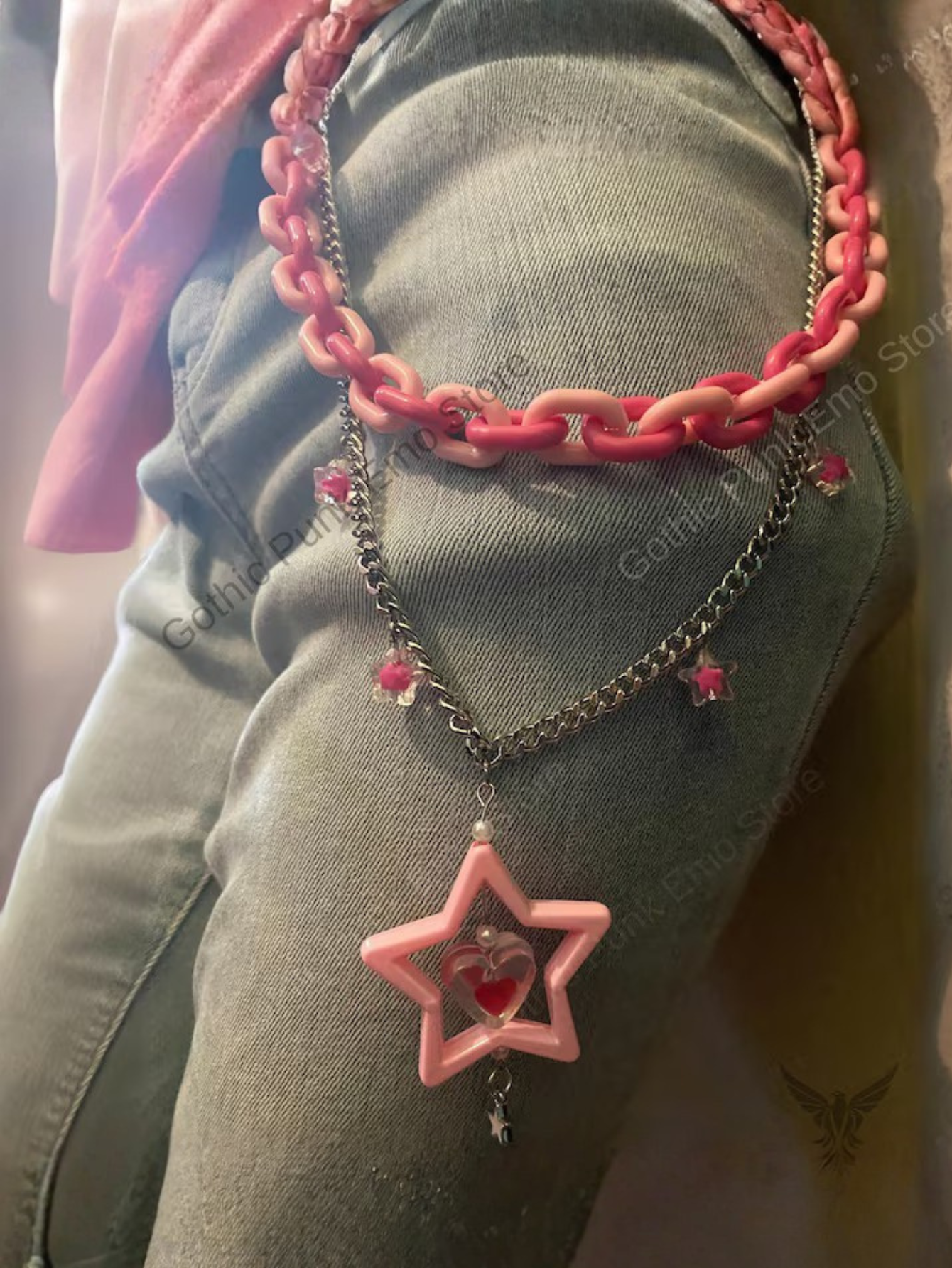 Kawaii Kandi Pants Chain
