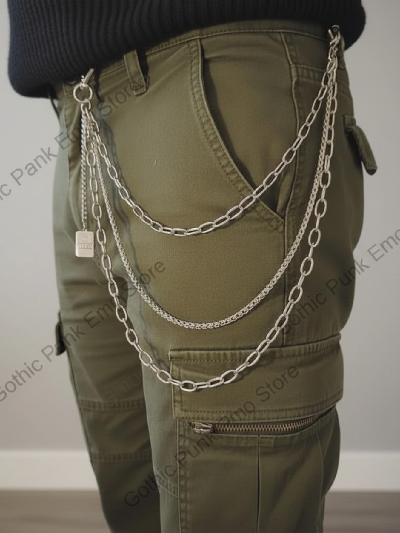 3-Layered Grace Charm Pants Chain
