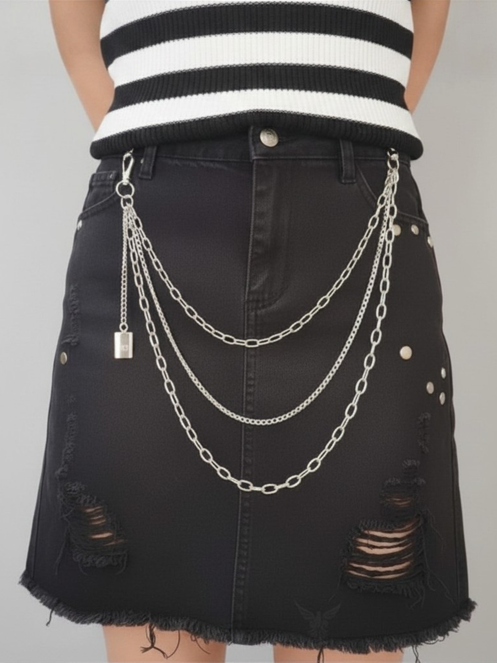 3-Layered Grace Charm Pants Chain