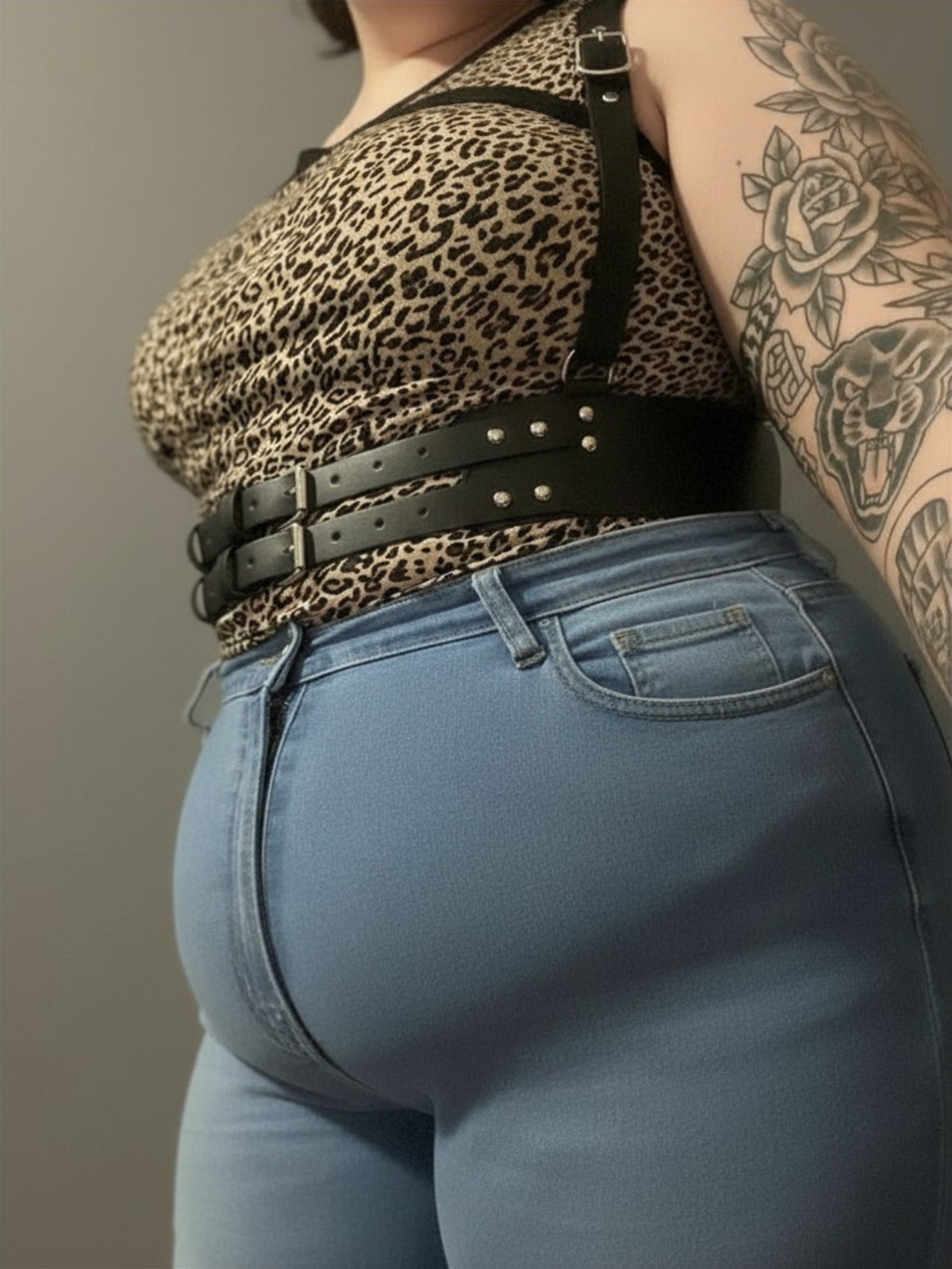Harness Belt Corset Plus Size