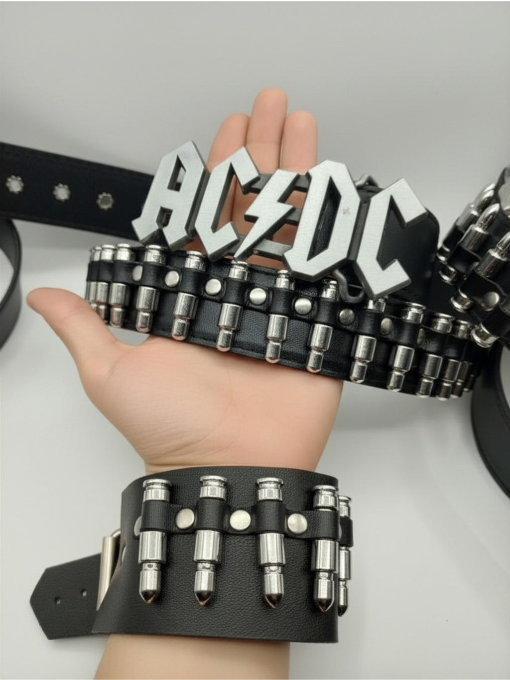 Bullet AC/DC Rock Belt