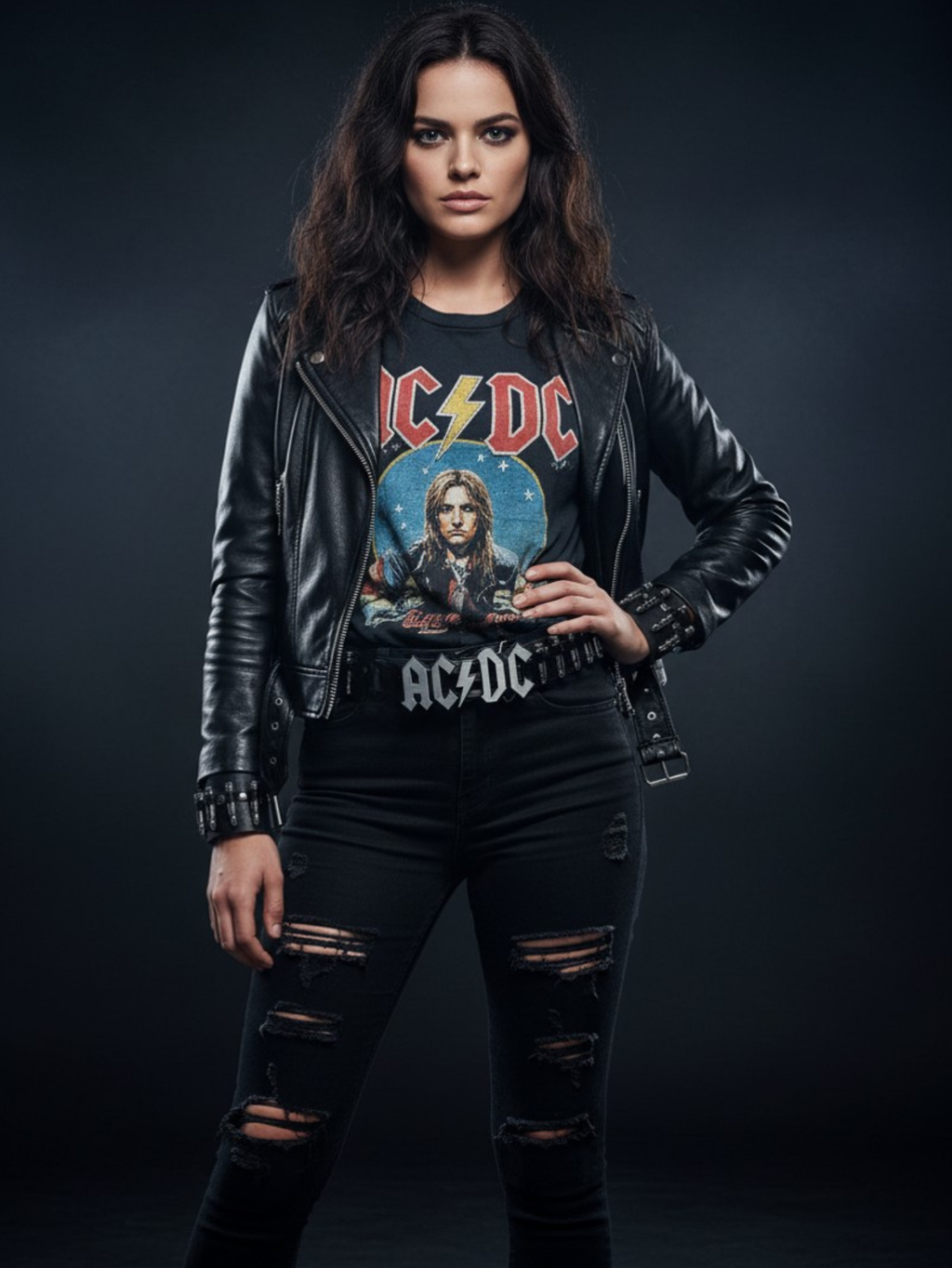 Bullet AC/DC Rock Belt