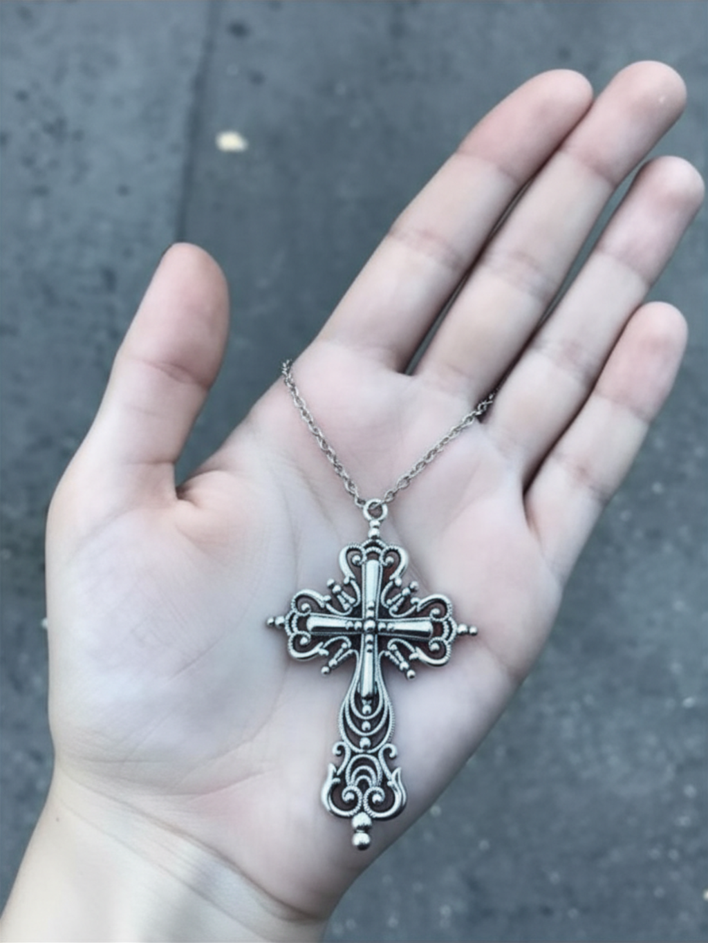 Cross Minimal Earrings