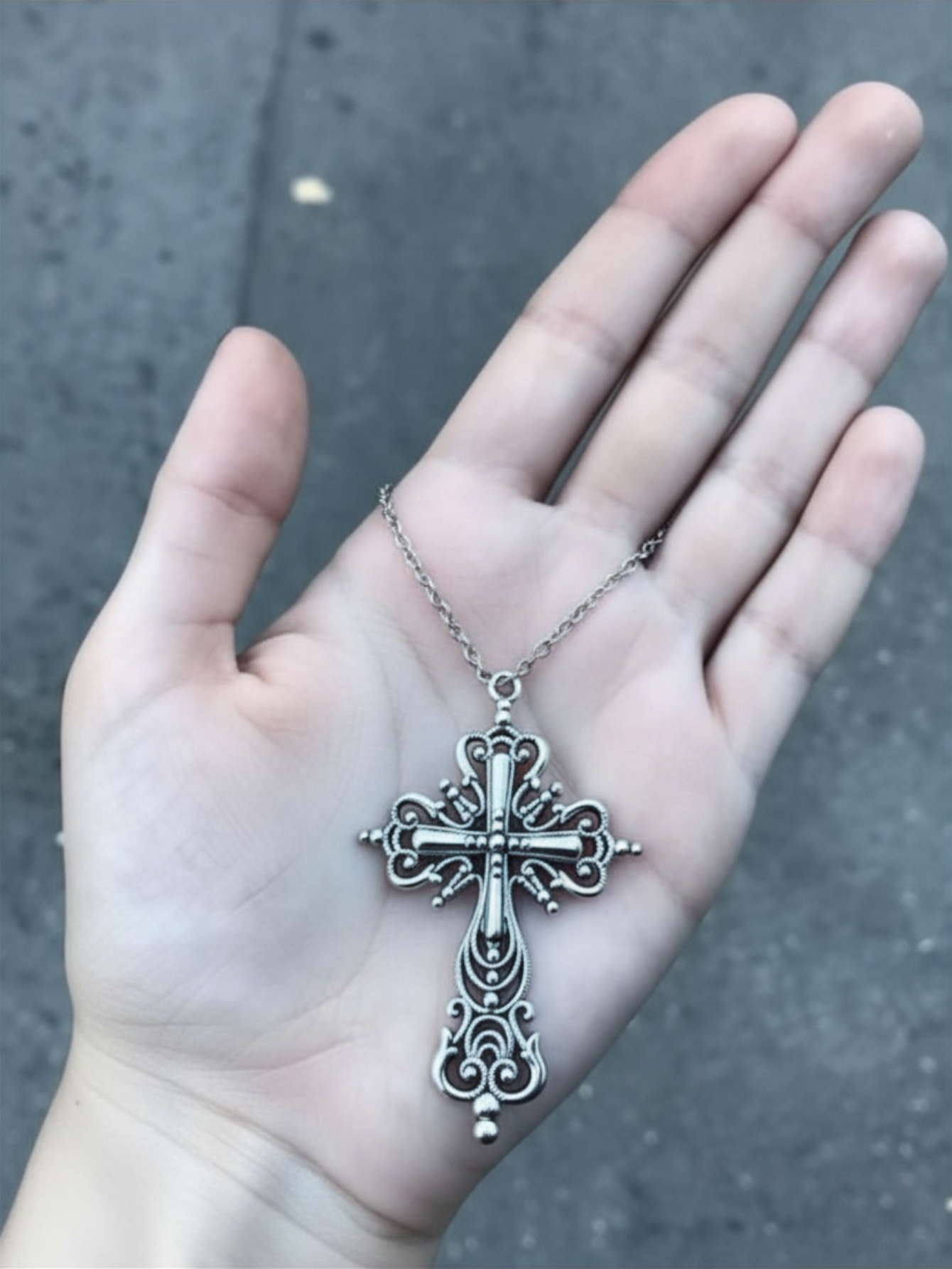 Cross Minimal Earrings