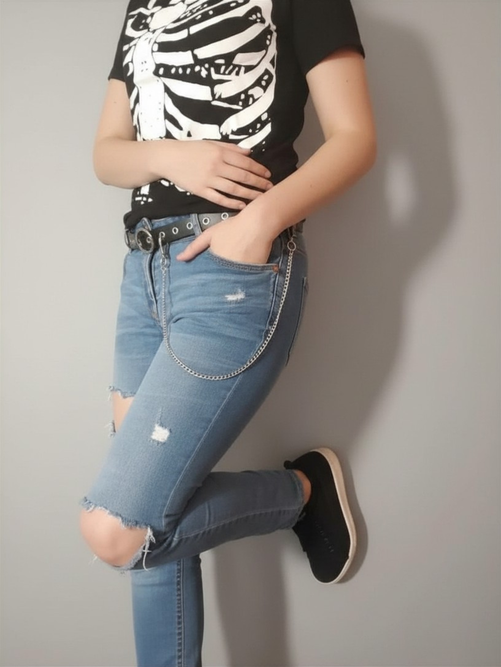 O Ring Grommet Chain Belt
